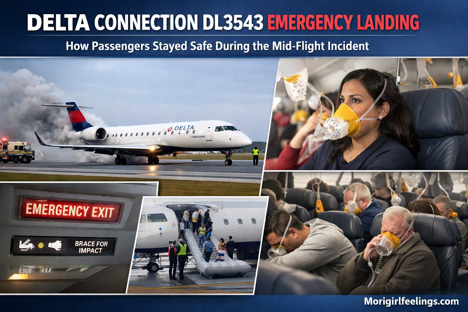 delta connection dl3543 emergency landing