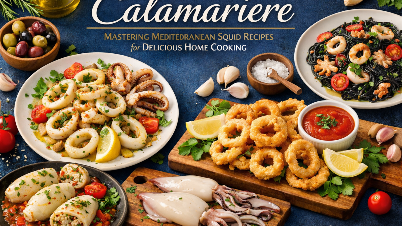 Calamariere: Mastering Mediterranean Squid Recipes for Delicious Home Cooking